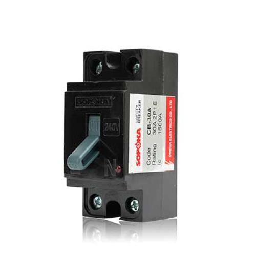 Cầu dao an toàn Sopoka CB cóc (APTOMAT) Loại khối 1 pha CB