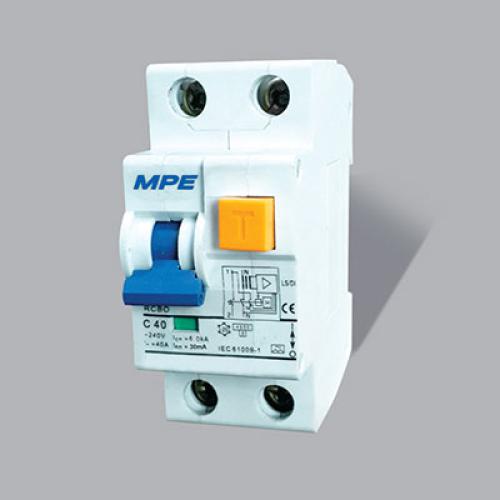 Cầu dao chống rò MPE RCCB (APTOMAT) loại khối 2 pha RCBO-15/216