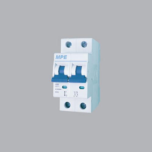 Cầu dao tự động MPE MCB (APTOMAT) Loại khối 2 pha MP6-C206