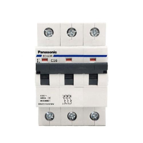 Cầu dao tự động Panasonic MCB (APTOMAT) Loại khối 3 pha BBD3063CNV 