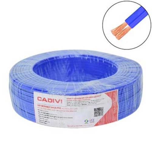 Dây đôi mềm dẹt CADIVI VCmd-2x0,5-(2x16/0,2)-0,6/1KV