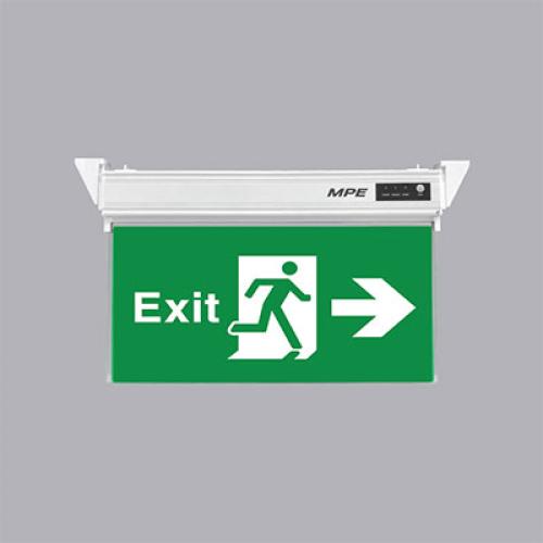 Đèn LED báo exit 1 mặt phải MPE EXR