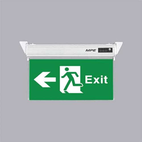 Đèn LED báo exit 1 mặt trái MPE EXL