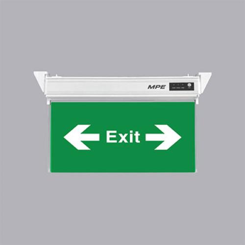 Đèn LED báo exit 2 mặt MPE EX2LR 