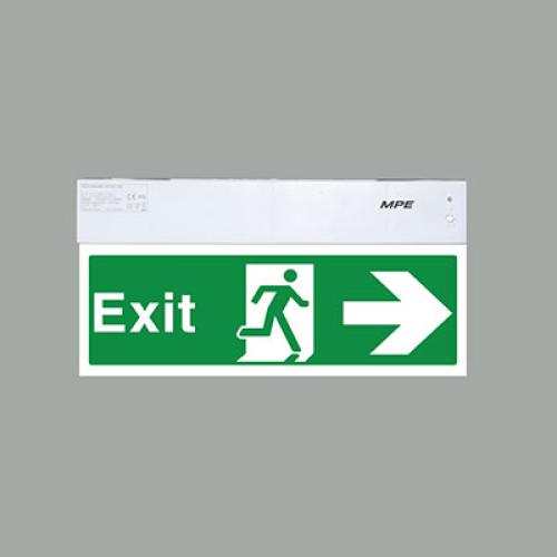 Đèn LED báo exit đa năng 1 mặt phải MPE EXR/M 