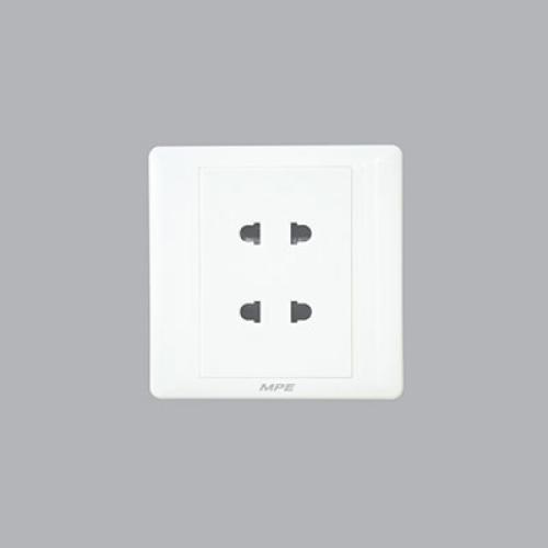 Mặt ổ cắm đôi 2 chấu MPE B20 Series B2US2