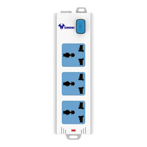 Ổ cắm đa năng 1 công tắc Gongniu 413K