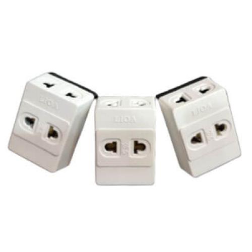 Ổ cắm nối chia 3 ngả LIOA ON3NC5