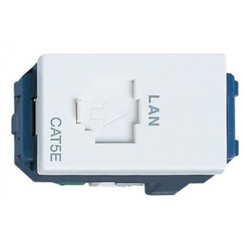 Ổ cắm data Panasonic Wide Series WEV2488SW-CAT5E