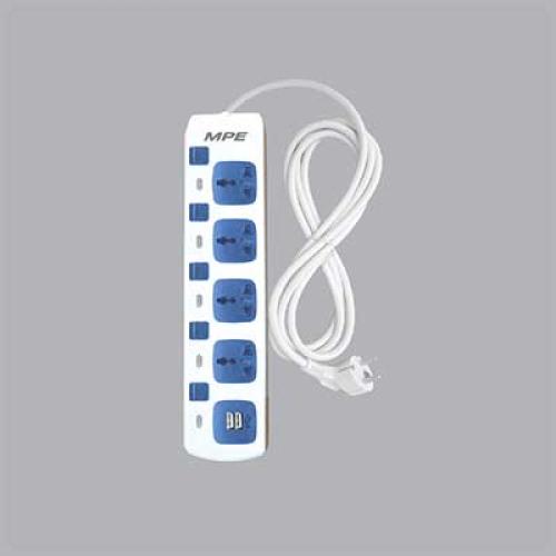 Ổ cắm di động MPE AM4S-2USB 