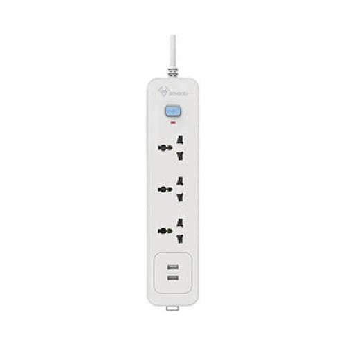 Ổ cắm điện 3 ổ đa năng + 2 ổ USB 1 công tắc Gongniu N103U