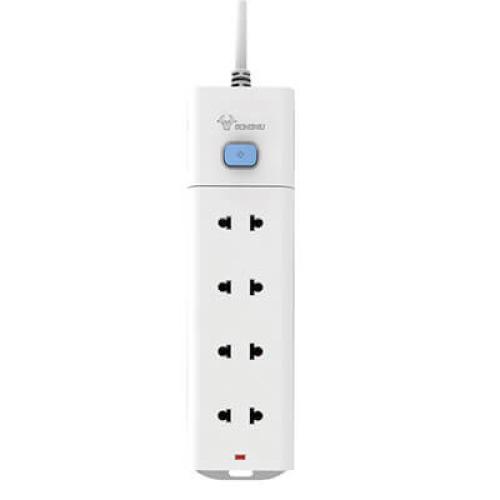 Ổ cắm điện 4 ổ cắm 1 công tắc gongniu V1040
