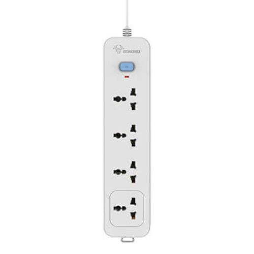 Ổ cắm điện 4 ổ đa năng 1 công tắc gongniu N1040 