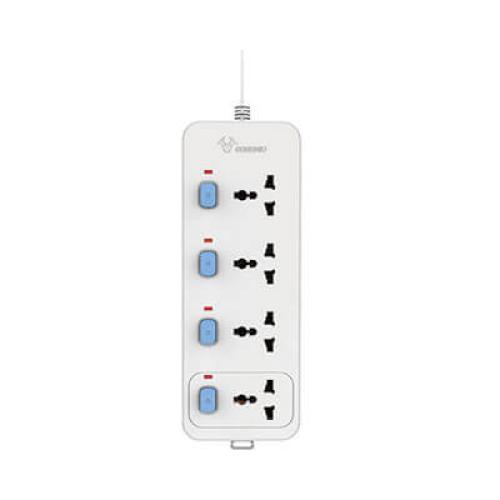 Ổ cắm điện 4 ổ đa năng 4 công tắc gongniu N3040  