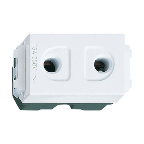 Ổ cắm đơn dùng cho phích cắm tròn Panasonic Wide Series WEG1090SW 