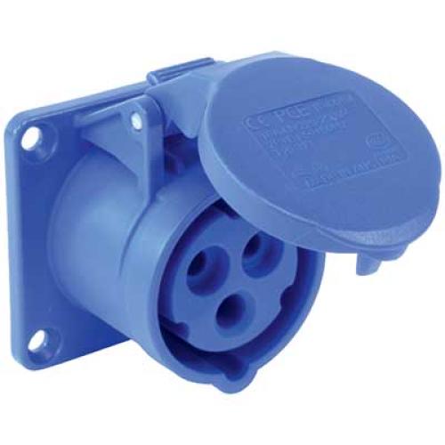 Ổ cắm âm loại không kín nước dạng thẳng PCE F313-6