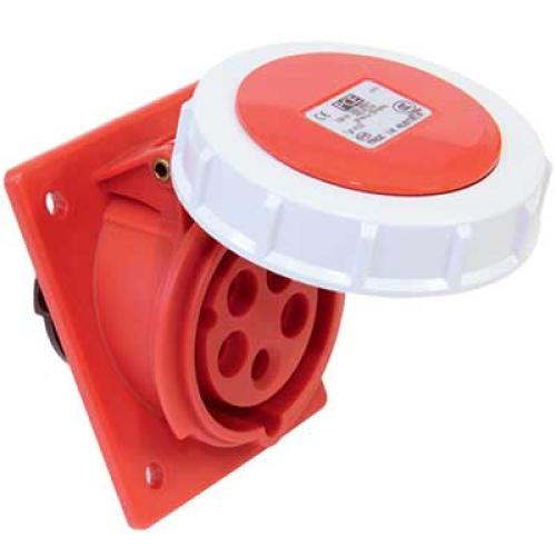 Ổ cắm gắn âm loại kín nước dạng nghiêng PCE F4142-6F78
