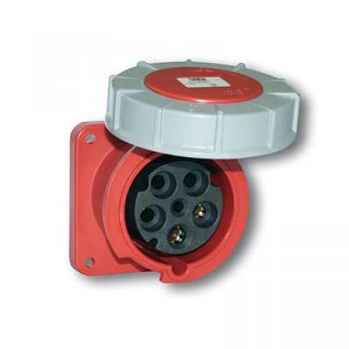 Ổ cắm gắn âm loại kín nước dạng nghiêng PCE F434-6FC
