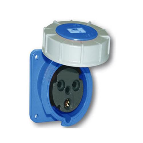 Ổ cắm gắn âm loại kín nước dạng thẳng PCE F343-6