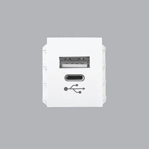 Ổ cắm sạc USB MPE A60,S60,A50 Series A6USB-A/C