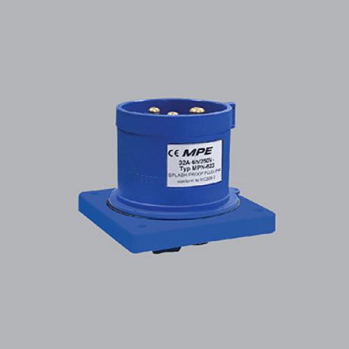 Phích cắm công nghiệp loại kẹp giữ dây MPE MPN-623