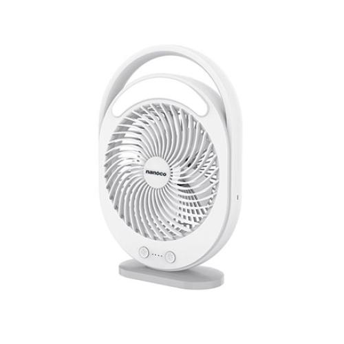 Quạt sạc điện đèn LED Nanoco NRF6310W