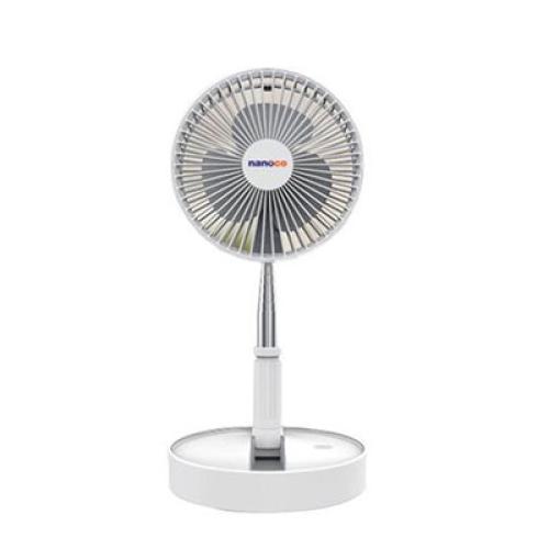 Quạt sạc gấp gọn Nanoco NFF1617W