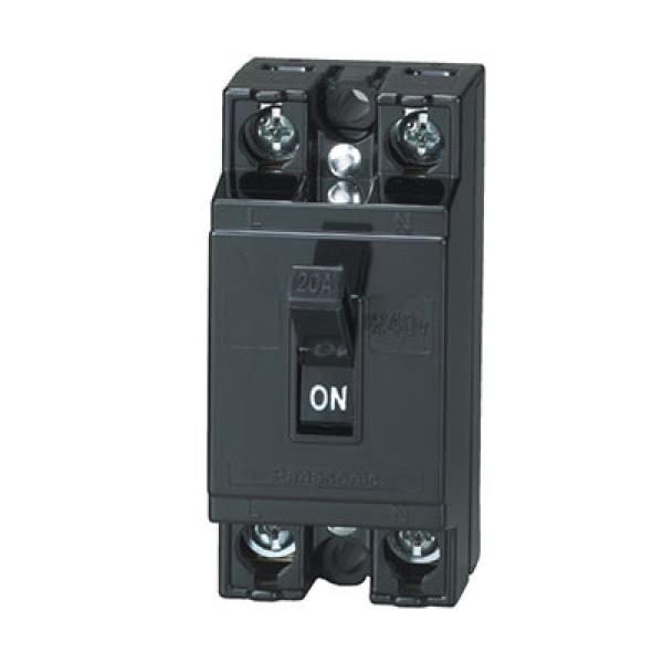 Cầu dao an toàn HB Panasonic MCB (APTOMAT) loại khối 2 pha BS11106TV
