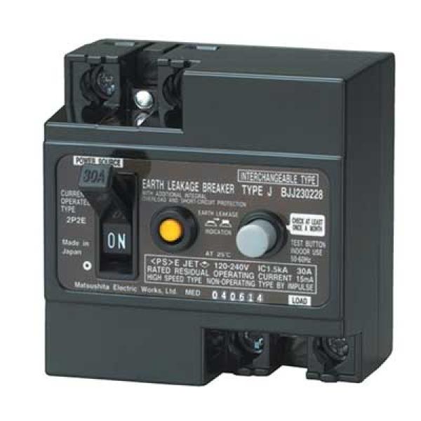 Cầu dao an toàn Panasonic ELB (APTOMAT) loại khối 2 pha BJJ23022-8