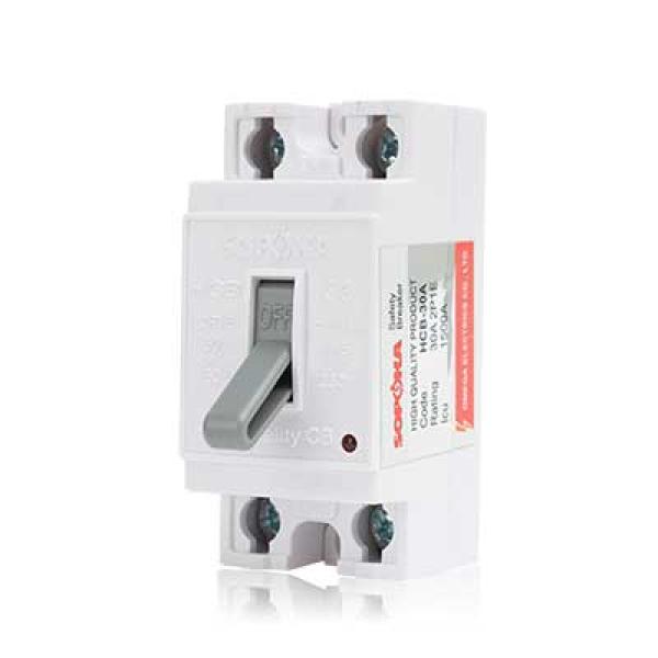 Cầu dao an toàn Sopoka MCCB (APTOMAT) Loại khối 2 pha HCB