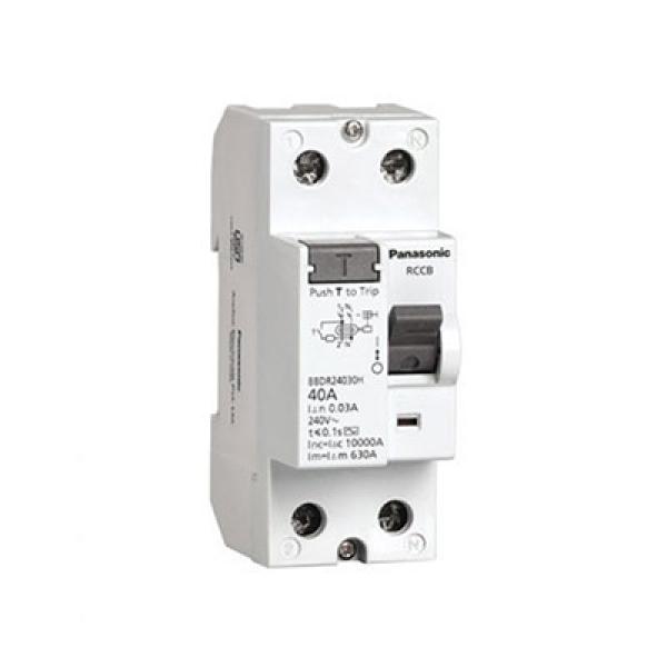 Cầu dao chống rò Panasonic RCCB (APTOMAT) loại khối 2 pha BBDR22530HV
