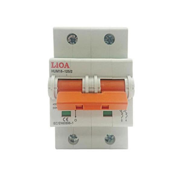 Cầu dao đóng cắt tự động LIOA MCB (APTOMAT) Loại khối 2 pha
