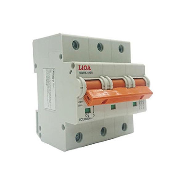 Cầu dao đóng cắt tự động LIOA MCB (APTOMAT) Loại khối 3 pha