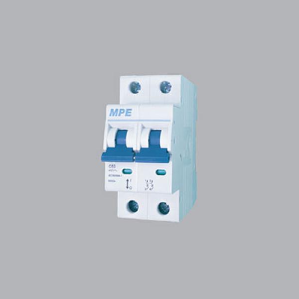 Cầu dao tự động MPE MCB (APTOMAT) Loại khối 2 pha MP4-C250