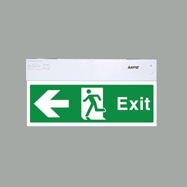 Đèn LED báo exit đa năng 2 mặt trái MPE EX2/M 