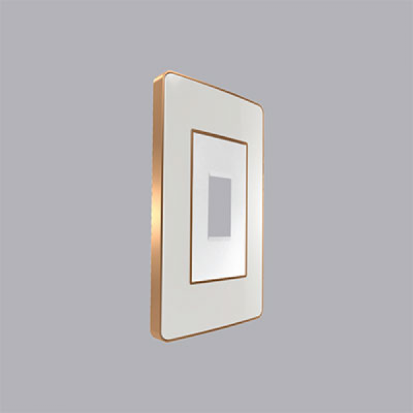 Mặt cầu dao an toàn MPE A60 viền màu Series A60SBG