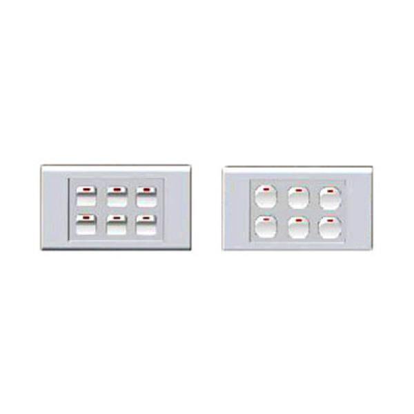 Mặt chứa thiết bị và ổ cắm điện E18 Series LiOA