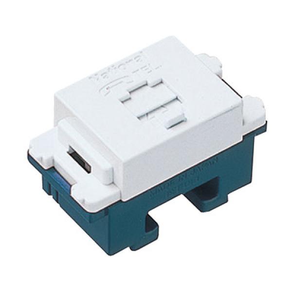 Ổ cắm điện thoại 4 cực Panasonic Full color WNTG15649W