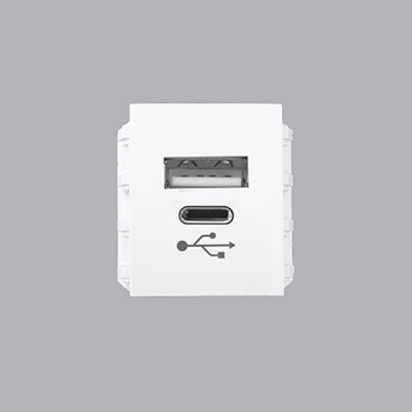 Ổ cắm sạc USB MPE A60,S60,A50 Series A6USB-A/C