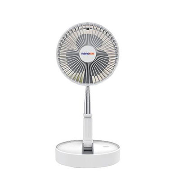 Quạt sạc gấp gọn Nanoco NFF1617W